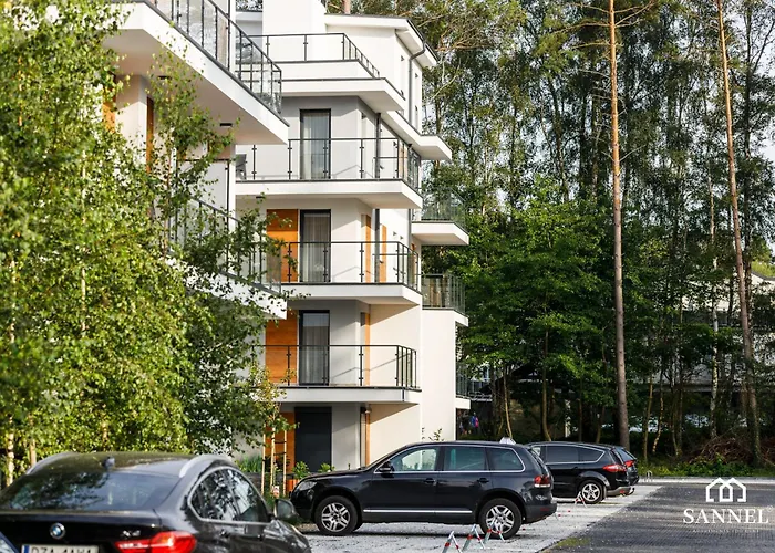 Sunshine Z Krytym Basenem - Baltic Apartments-sannel For Rent * Pobierowo